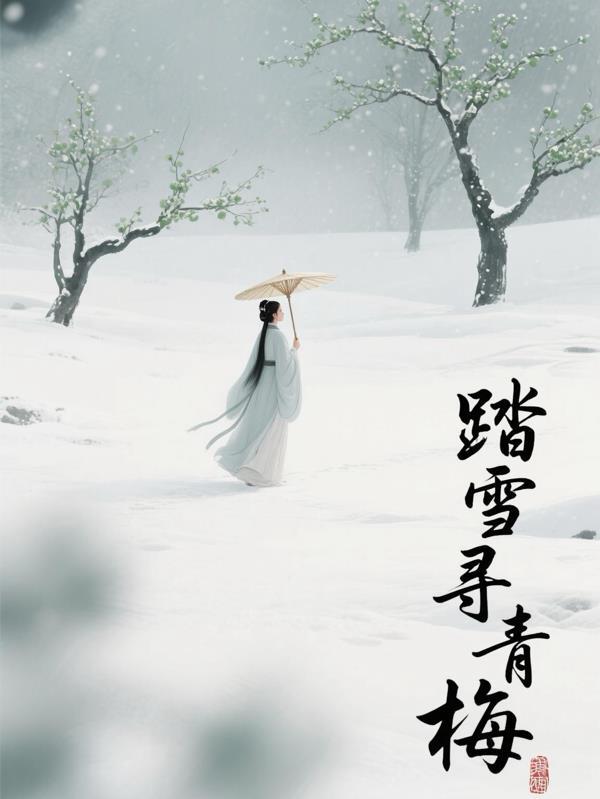 踏雪寻梅古风